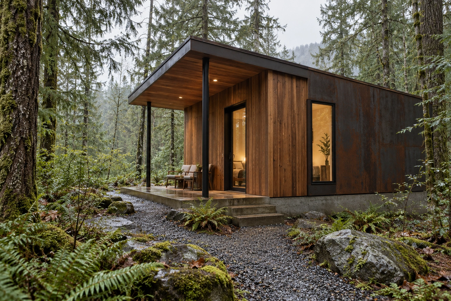 Rain Shelter / 雨林小屋